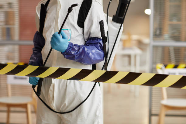 Professional Biohazard technician working in Westhampton, NY